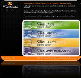 Microsoft Visual Studio 2008 Express Portable: Full Version Software
